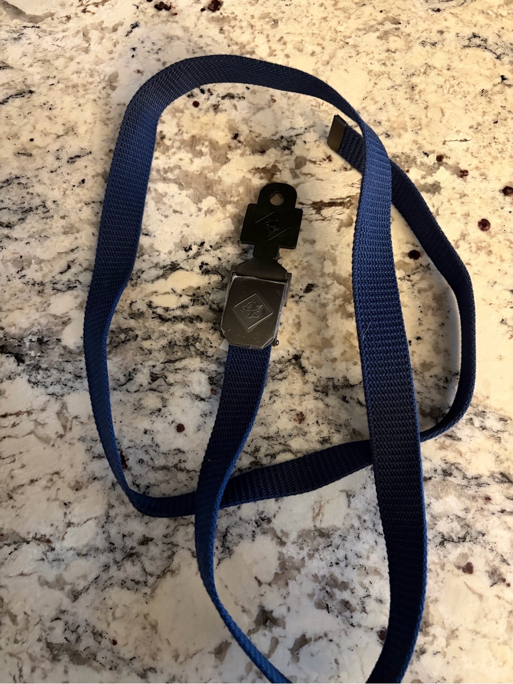 Scout Royal Blue Webbing Suspenders with Metal Clips